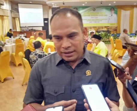 Ungkapan Ketua DPRD Kotabaru Atas Kebakaran Di Desa Geronggang
