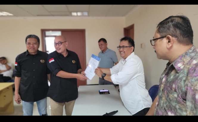 Iqbal Irsyad Resmi Mendaftarkan Diri Sebagai Calon Ketua PWI DKI Jakarta